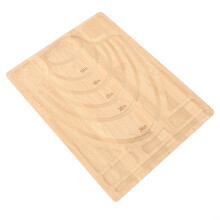 Bambus-Perlenplatte zum Schmuckmachen 38x29cm DIY-Perlenablage