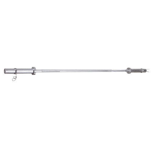 Olympic Bar 120cm, 50mm Diameter with Clamps