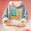 Sweat à capuche enfant en polaire douce 2