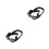 2Pcs Black Dog with Stretchy Strap Protection for Pets 8
