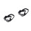 2Pcs Black Dog with Stretchy Strap Protection for Pets 9