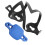 4Pcs Blue Bike Bottle Rack with Hidden Tracker Protector 2