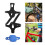 4Pcs Blue Bike Bottle Rack with Hidden Tracker Protector 10