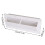 ABS Wind-Proof Exhaust Vent Cover for RV/Camper, White, Lockable 8