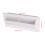 ABS Wind-Proof Exhaust Vent Cover for RV/Camper, White, Lockable 14