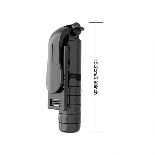 Bluetooth Selfie Stick with Remote, Extendable Tripod, Removable Light & Phone Holder—Compatible with Android & iOS 2