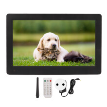 High Definition Touchscreen Digital Photo Frame WiFi Digital Picture Frame Auto Rotate Wall Mountable Adjustable Brightness Support Video And Music