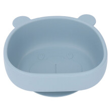 Ciotole per neonati in silicone con ventosa, ciotole antigoccia per bambini, ciotole per neonati per alimenti senza BPA, adatte al microonde, ciotole