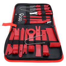 Fastener Terminal Remover Set Premium Metal ABS Trim Removal Tool Auto Clip Pliers Plastic Pry Tool Ergonomic Design Lightweight Handheld Sturdy
