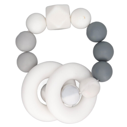 Silicone Chewable Teether For Babies, Problem Solving Skills Development Teething Toy With Multiple Surfaces Encourages Exploration And Sensory Play