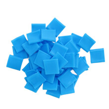 Material artesanal em pedra sem cristais, ideal para projetos DIY, mosaicos de microvidro em miniatura para estimular a criatividade. Material