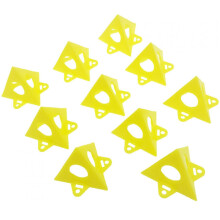Mini trépieds coniques pour peinture, supports triangulaires pour peinture, rehausseurs de portes d'armoires avec système de verrouillage et