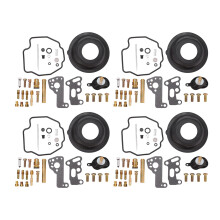Durable Carburetor Rebuild Kit For Yamaha Vmax1200Featuring Diaphragm Air Cut-off Valve Jet Needle Needle Jet Set Easy To Install Corrosion