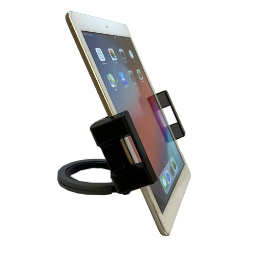 Suporte para tablet com rotação de 360, multifuncional, para mesa e parede, ideal para tablets de 7,9 a 12,9 polegadas. 2