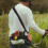 Leaf Blower Shoulder Strap Adjustable Black Oxford Cloth 1 4