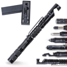 Gifts For Men Who Have Everything Multitool Pen With LED Light Tactical Gear Stocking Stuffers For Adults Men Bright LED Light High Quality Durable
