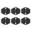Ευθύγραμμο κλιπ συγκράτησης διαχωριστικού ράγας αποθήκης αμαξώματος στο καπάκι 1