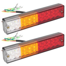 Schokbestendige LED-aanhangerverlichting, vrachtwagenachterlichten, roestbestendig, universele pasvorm, waterdicht, multifunctioneel, eenvoudige