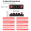 Mechanical Gaming Keyboard with Hot-Swappable Keys 4-Color 3
