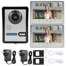 Handsfree intercomsysteem met infrarood nachtzicht en ondersteuning voor meerdere apparaten, ideaal voor residentieel en commercieel gebruik als
