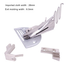 Sewing Machine Binder Attachment For Straight Or Blanket Stitch Overlock Binding Tool With Two Upper Adjustment Screws Industrial Grade Steel Edge