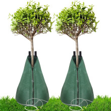 Sistema de irrigação sustentável, sistema de irrigação por gotejamento em PVC para plantas com entrega profunda às raízes, design de