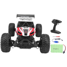 Carro de controle remoto off-road Monster RC Truck de alta velocidade com farol de LED, bateria recarregável, carro de corrida de drift,