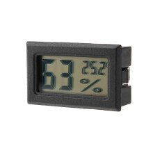 Odolný miniaturní vlhkoměr s LCD displejem, rychlý měřicí cyklus, vysoký přesný rozsah pro sklepy a skladovací jednotky Fahrenheita