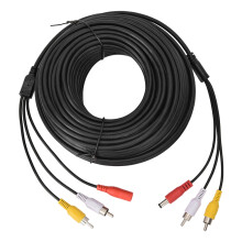 Inštalácia Plug and Play Kompozitný DVD kábel samec-samec Ultra flexibilný PVC plášť Spoľahlivý prenos signálu Ostré a jasné video pre