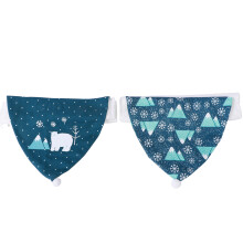 Ensiluokkainen materiaali koiran bandana, konepestävä lemmikkitarvike hengittävällä harsokangasmateriaalilla, nopeasti kuivuva ja kovettumaton