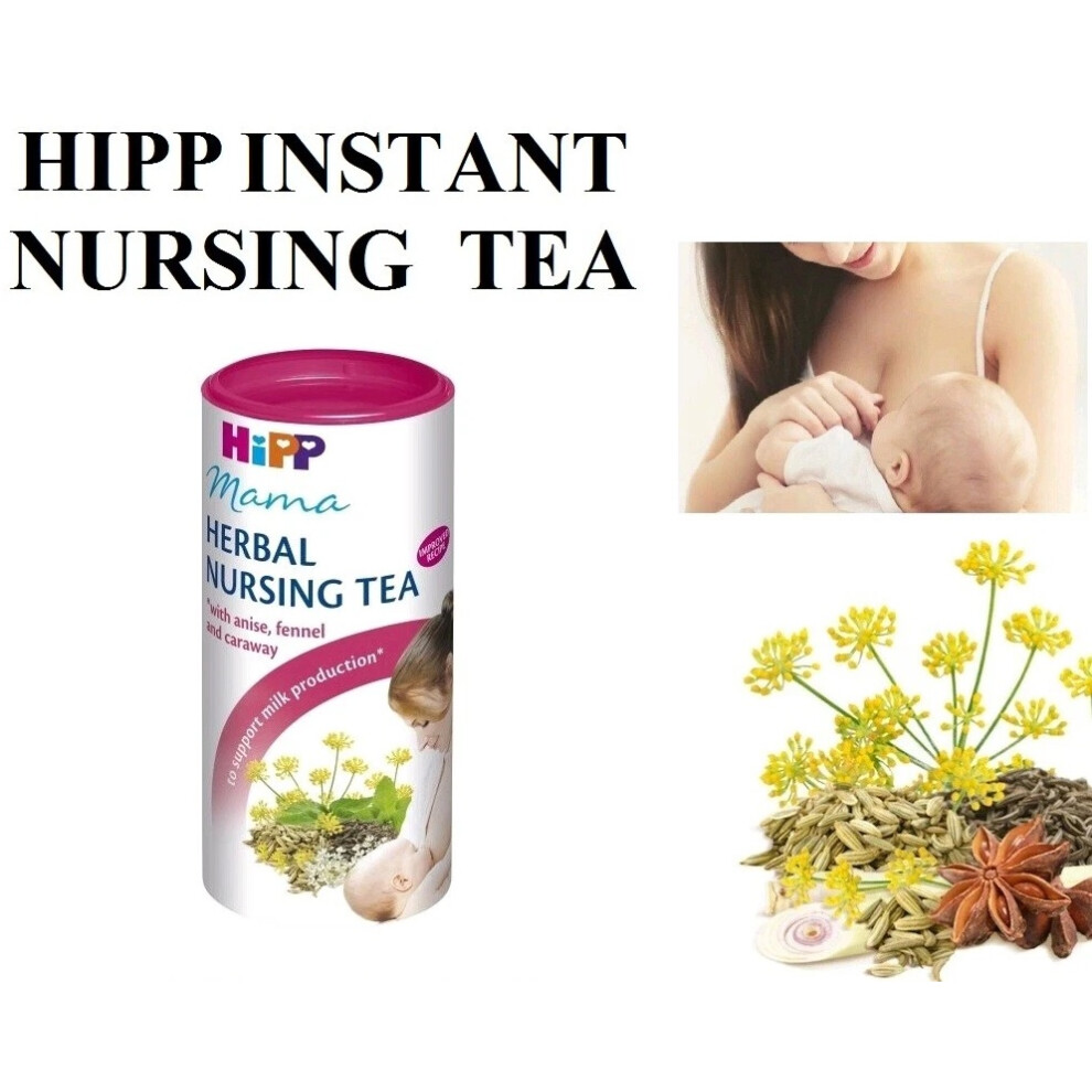 HIPP INSTANT MAMA TEA NATAL NURSING FOR BREASTFEEDING HERBAL DRINK 200G