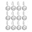 12Pcs Multi Color Acrylic Shower Curtain Hooks Easy Install 1