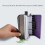 Manual 10 Hole Punching Device with 10 Assorted Binding Rings 5