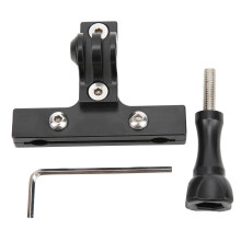Support de fixation universel pour caméra d'action GoPro Hero YI SJCAM, en alliage CNC, pour rails de selle de vélo. Support léger et durable,