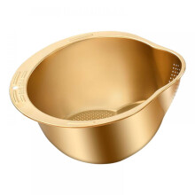 Filtru de strecurătoare de orez pentru gătit gourmet, strecurătoare de vase de uz casnic, plasă din oțel inoxidabil, coș de spălat fructe, bol