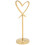 Wedding Table Number Stand Iron Memo Clip Note Clamp Elegant Design Premium Material Sturdy Support Durable Structure Reusable Multi Use Compact Light 1
