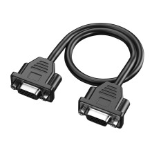 MultiDevice VGA 15Pin Female Adapter Cable, Claritys Enhancement VGA Video Cable for Monitors Home Theater Systems