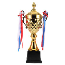 Golden Trophy Cup for Basketball, Soccer, Baseball, Volleyball, Wrestling – Compatible with Sports Day, Winner Party & School Ceremony