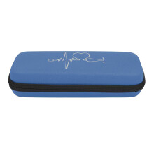 Premium Stethoscope Travel Case, Shockproof EVA Bag With Fabric Lined Interior And Mesh Pocket Lightweight Portable Design For Healthcare