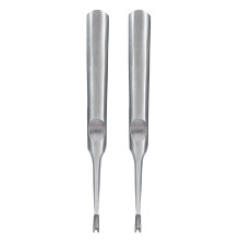 Shaped Blade Cuticle Trimmer Stainless Steel Nail Art Tool, Dead Skin Removal Fork with Non Slip Handle Durable Manicure Pedicure Tool for
