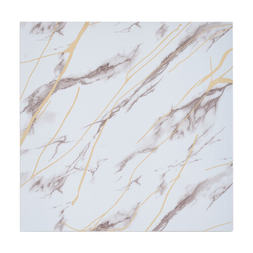 Living And Home 10Pcs Self-Adhesive Marble Pattern Wall Tile Stickers 1