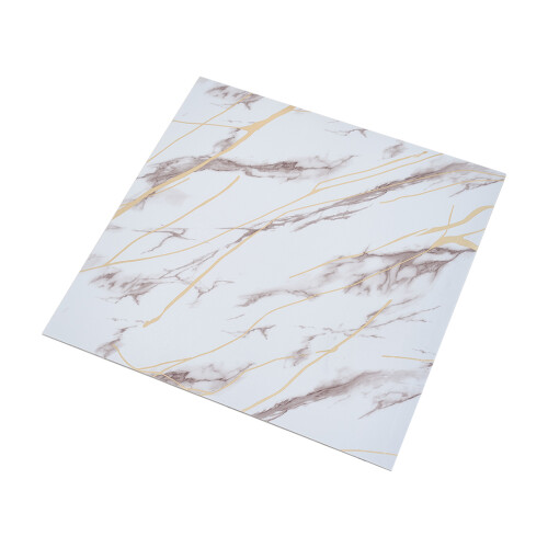 Living And Home 10Pcs Self-Adhesive Marble Pattern Wall Tile Stickers 2