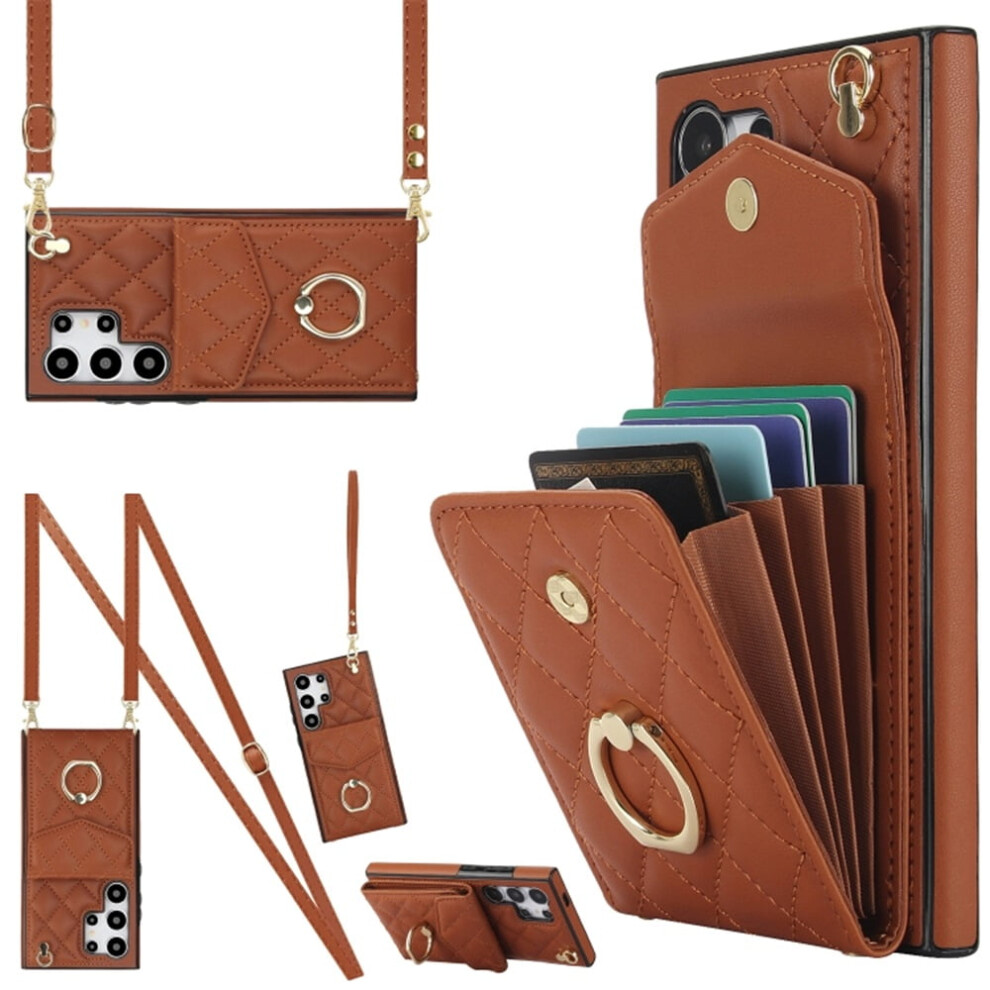 Pu Leather Wallet Case For Samsung Galaxy S24 Ultra 5G 9152228955509