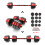 Set di manubri e bilanciere compositi da 20 kg 1