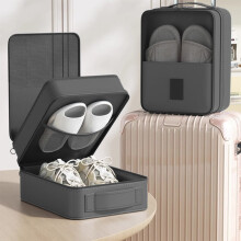 Shoe Organizer Bag Breathable Visible Travel Shoe Cover Hangable Luggage Storage Slipper Holder for Travel Packing and Closet Organization Topliu