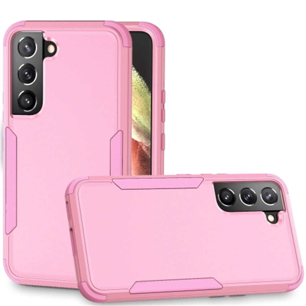 Heavy Duty 3-Layer Bumper Case For Samsung Galaxy S23 Plus 5G 6.6", Shockproof & Dropproof, Full Rubber Armor, Pink 9485826648727