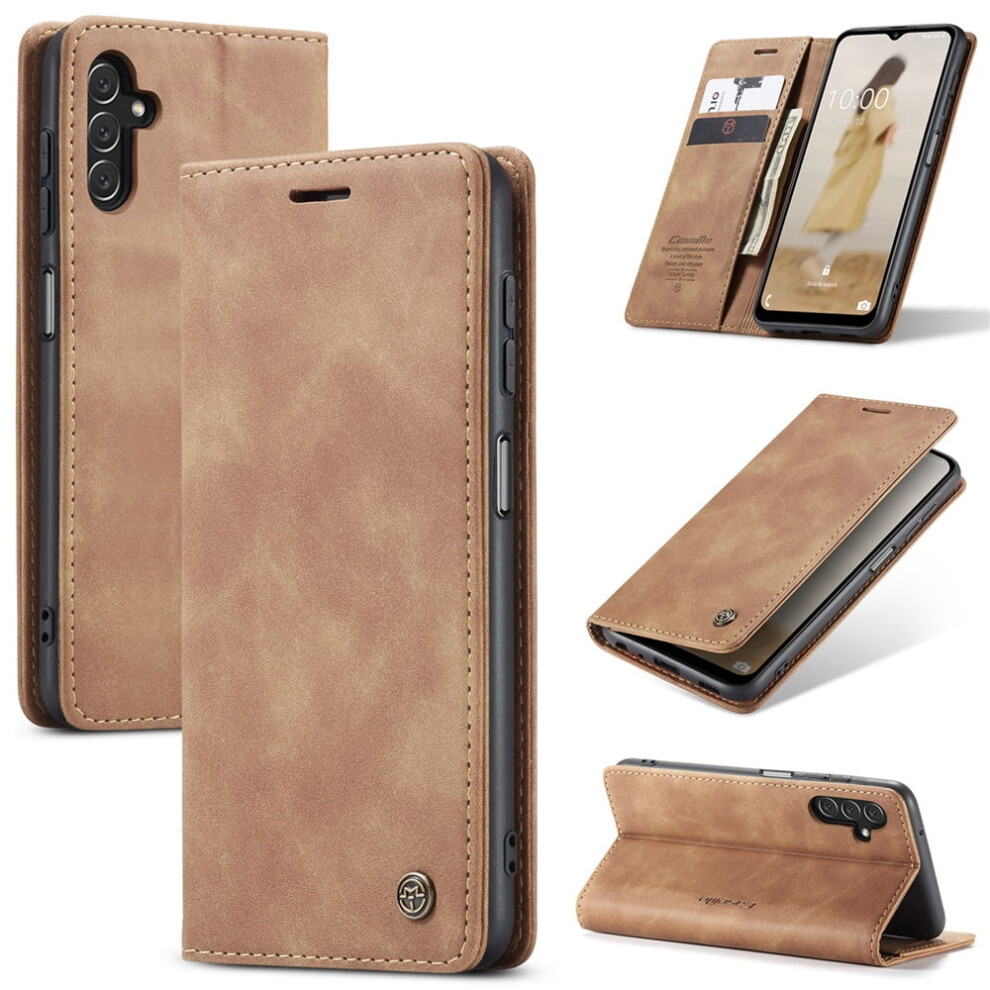 Caseme Leather Flip Wallet Case For Compatible With Samsung Galaxy A14 4G/5G Â Magnetic Closure, Card Holder, Kickstand, Shockproof, 6.6-Inch 9558633057362