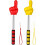 2pcs Pointer Stick for Classroom Teachers Students Extendable Finger Pointer Stick Classroom Essentials 1