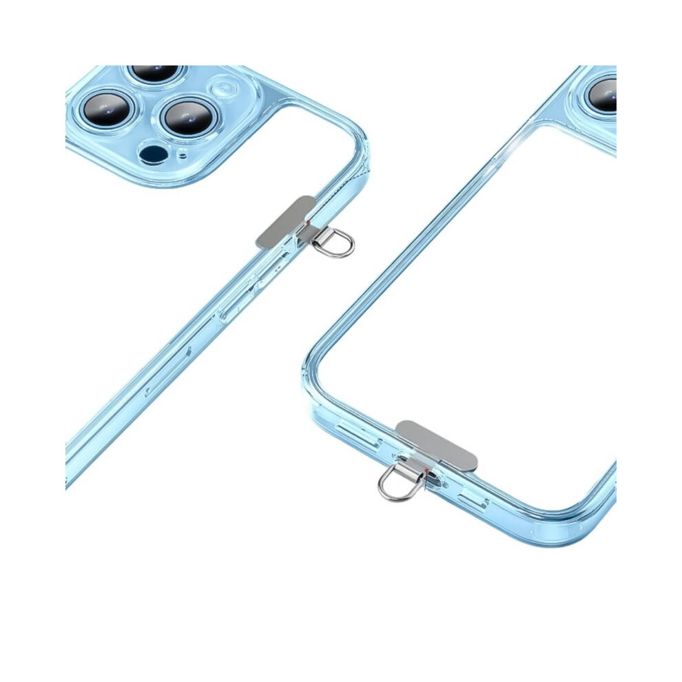 Heavy Duty Metal Phone Tethers Tab Universal Lanyard Pad Metal Phone Strap Replacement Tab Upgrades For Full Phone Cases 9558633057508