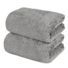 Türkische Baumwoll-Badetücher, 700 g/m², 70 x 140 cm, 2 Stück